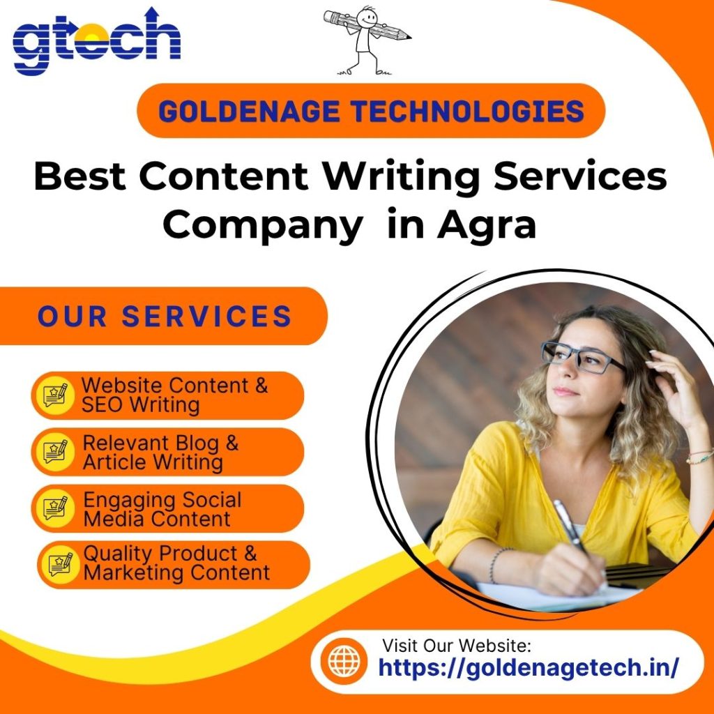 best content writing services in agra goldenage technologies