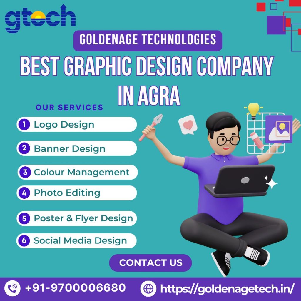 best graphic design company in agra goldenage technologies