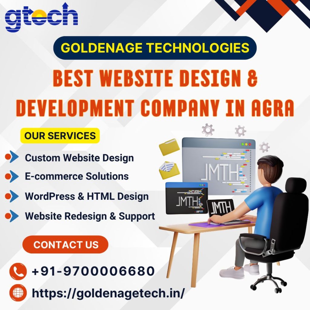 best website designing company in agra goldenage technologies